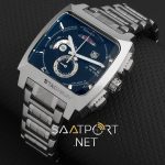 TAG Heuer Monaco Calibre Çelik Kordon Pilli Kronometreli