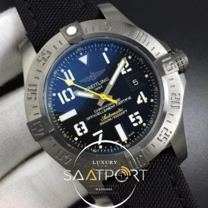 Avenger II Seawolf PVD GF 11 Best Edition Black Dial On Black Nylon Strap A2824 V2 (3)