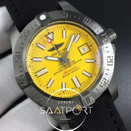 Avenger II Seawolf PVD GF 11 Best Edition Yellow Dial on Black Rubber Strap A2824 V2 (3)