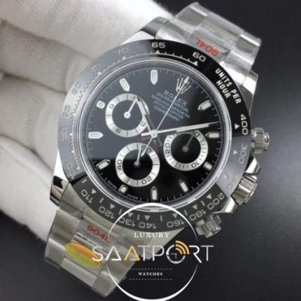 Daytona 116500 Noob 11 Best Edition 904L SS Case and Bracelet Black Dial (1)