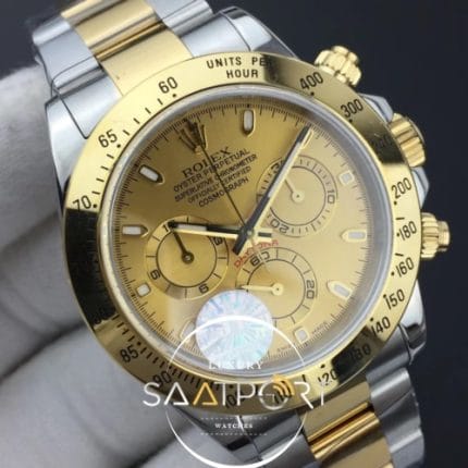 Daytona 116503 JF 11 Best Edition Yellow Gold Dial on SSYG Bracelet A7750 V2 (2)