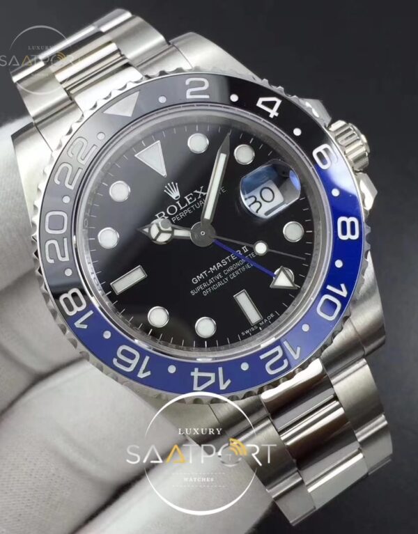 GMT Master II 116710 BLNR Real Ceramic 904L SS GMF 11 Best Edition Black Dial o