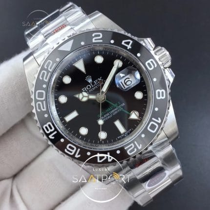 GMT-Master II 116710 LN Black Ceramic 904L Steel Noob Best Edition 3187 Correct Hand Stack (2)