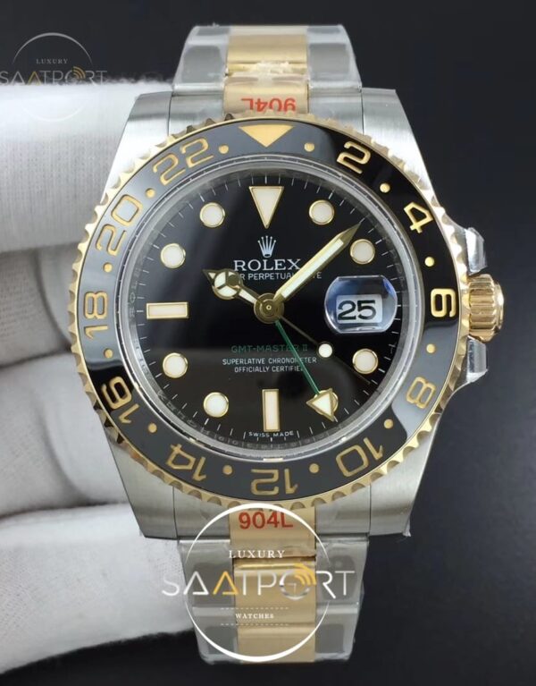 GMT-Master II 116713 904L Steel GMF Best Edition 3186 (Correct Hand Stack) (1)