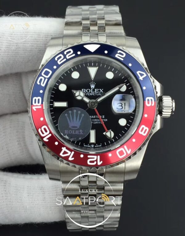 GMT-Master II 126710 URF Black Dial on Jubilee Bracelet A2836 (1)