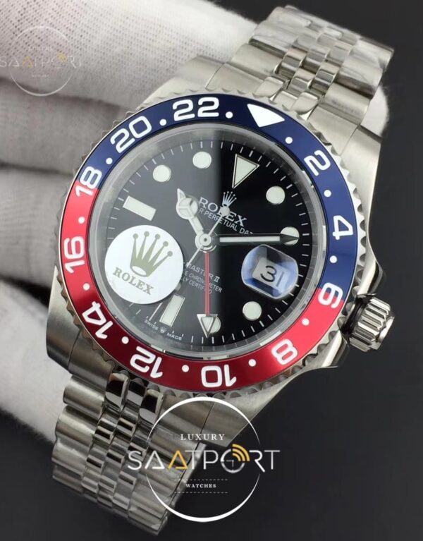GMT-Master II 126710 URF Black Dial on Jubilee Bracelet A2836 (3)