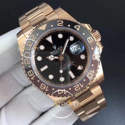 GMT-Master II 126715 CHNR BlackBrown Ceramic RG Plated 904L Steel GMF 11 Best Editi (7)