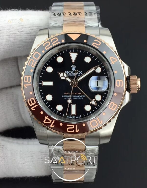 Rolex GMT-Master II 2018 Baseworld Root Beer 126711 Black Dial
