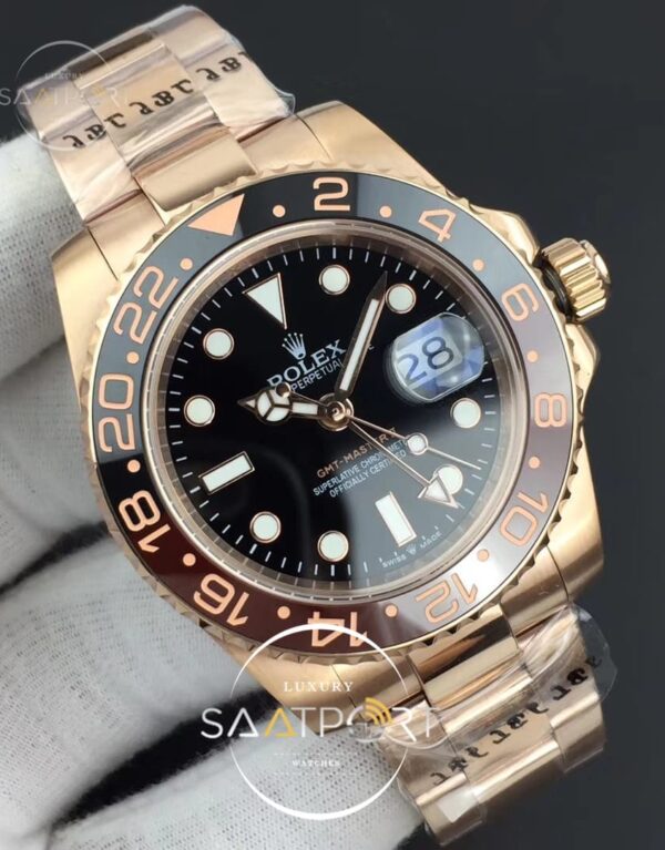GMT-Master II 2018 Baseworld Root Beer 126715 URF Black Dial (2)