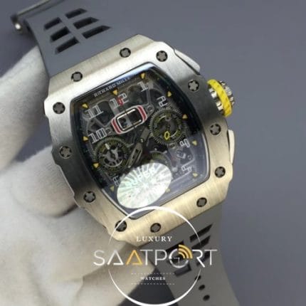 RM11-03 SS KVF 11 Best Edition Crystal Skeleton Dial on Gray Racing Rubber Strap super clon (2)