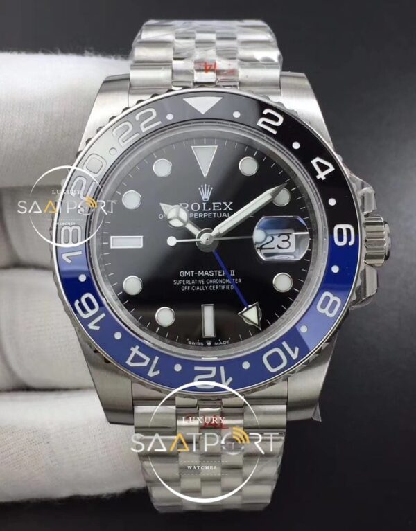 Rolex Batman GMT Master II 126710 Real Ceramic 904L GMF 3285 Super Clon (1)