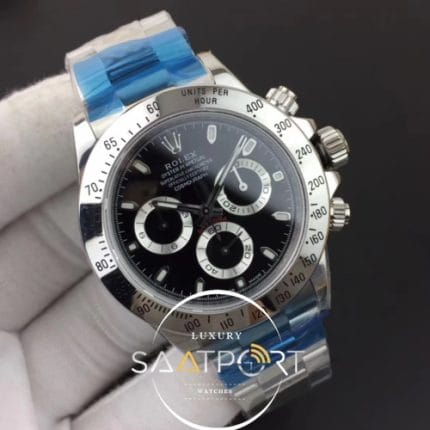Rolex Daytona 116520 Noob 11 904L Case and Bracelet Black Dial eta 4130 (2)