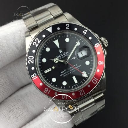 Rolex GMT-Master 16710 BlackRed Bezel BP Maker Black Dial on Bracelet 2836 (2)