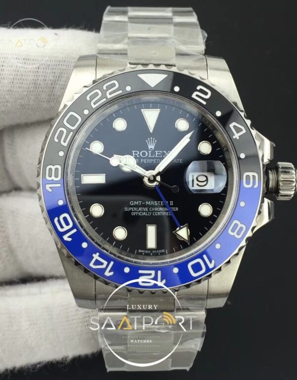Rolex GMT-Master II 116710 BLNR Black Blue Ceramic Noob 3186 V7 (1)