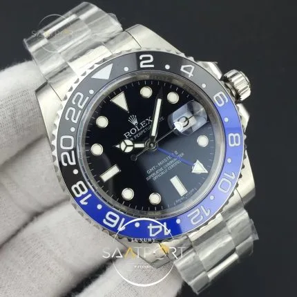 Rolex GMT-Master II 116710 BLNR Black Blue Ceramic Noob 3186 V7 (2)