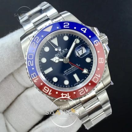 Rolex GMT Master II 116719 BLRO Real Ceramic SS DJF Blue Dial on Bracelet 2836 (2)