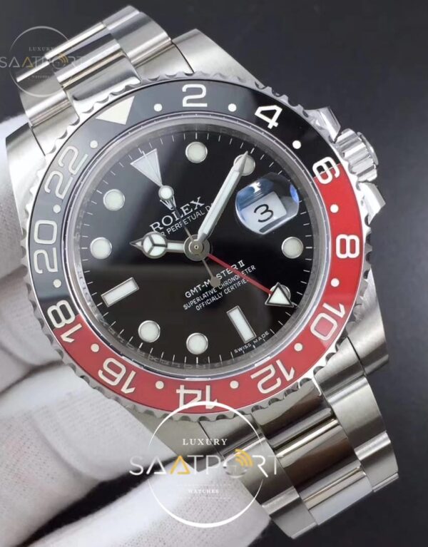 Rolex GMT Master II 116719 BlackRed Real Ceramic 904L GMF Best Edition Black (8)