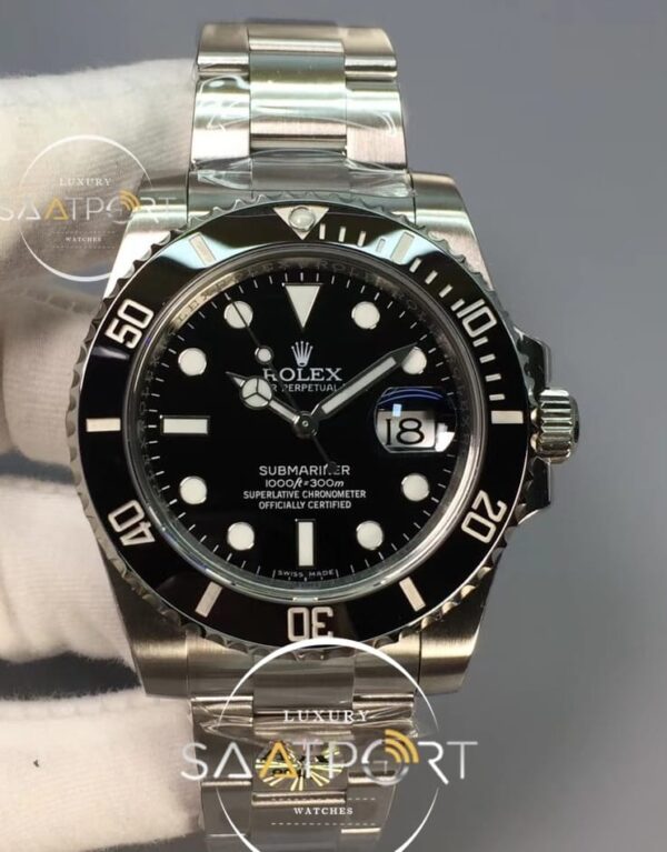 Rolex Submariner 116610 LN Black Ceramic ARF 904L SS Case and 2824 V2 (1)