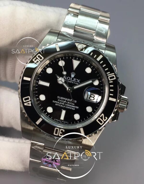 Rolex Submariner 116610 LN Black Ceramic ARF 904L SS Case and 2824 V2 (3)