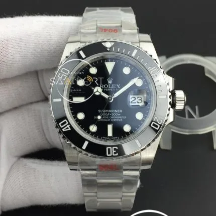 Rolex Submariner 116610 LN Black Ceramic Noob 11 Best Edition 904L SS Case and Bracelet A2836 V9 (1)