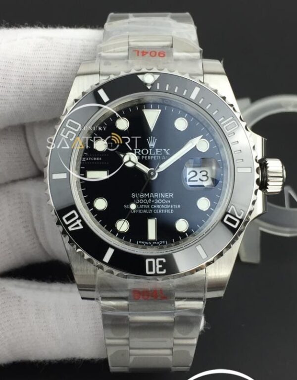 Rolex Submariner 116610 LN Black Ceramic Noob 11 Best Edition 904L SS Case and Bracelet A2836 V9 (1)