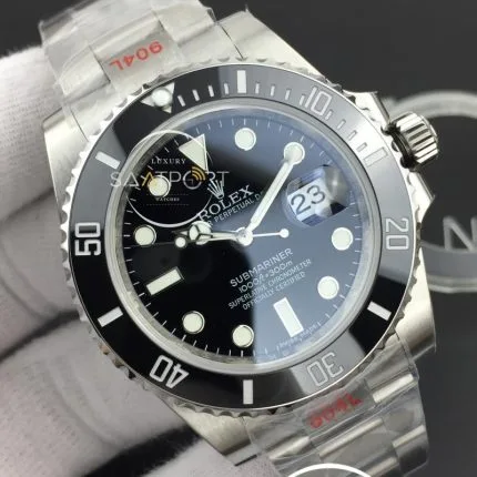 Rolex Submariner 116610 LN Black Ceramic Noob 11 Best Edition 904L SS Case and Bracelet A2836 V9 ( (4)