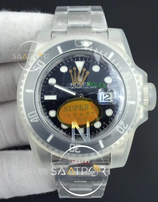 Rolex Submariner 116610 LN Black Ceramic Noob 11 Best Edition 904L SS Case and Bracelet SA3135 V9 (1)