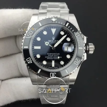 Rolex Submariner 116610 LN Black Ceramic V8 316F Steel 11 Noob Best Edition 2836 (1)