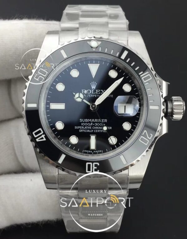 Rolex Submariner 116610 LN Black Ceramic V8 316F Steel 11 Noob Best Edition 2836 (1)