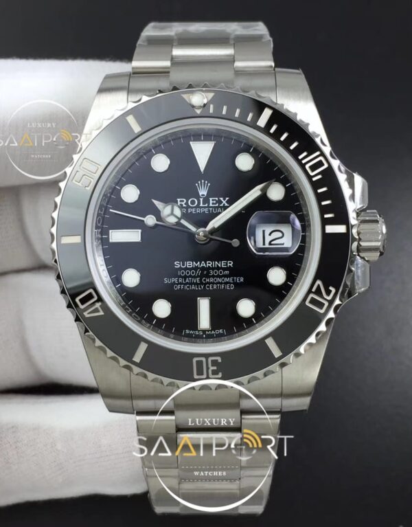 Rolex Submariner 116610 LN Black Ceramic ZZF 904L 1-1 2836 V2
