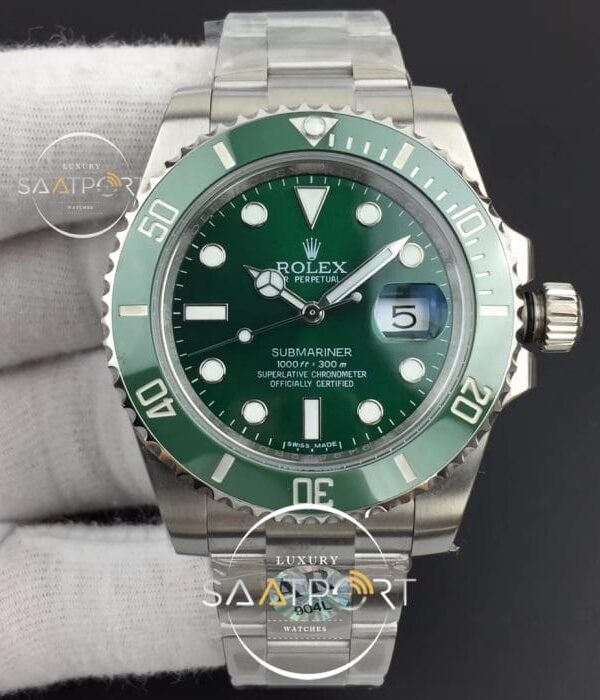 Rolex Submariner 116610 LV Green Ceramic ARF 11 Best Edition 904L SS Case and Bracelet A2824 V2 (1)