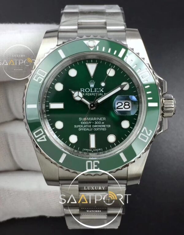Rolex Submariner 116610 LV Green Ceramic ARF 11 Best Edition 904L SS Case and Bracelet SH3135V2 (1)