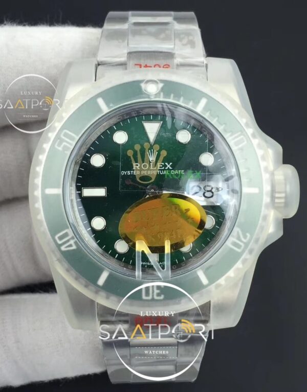 Rolex Submariner 116610 LV Green Ceramic Noob 1-1 904L SS Case Super CLON 3135 V9 (1)