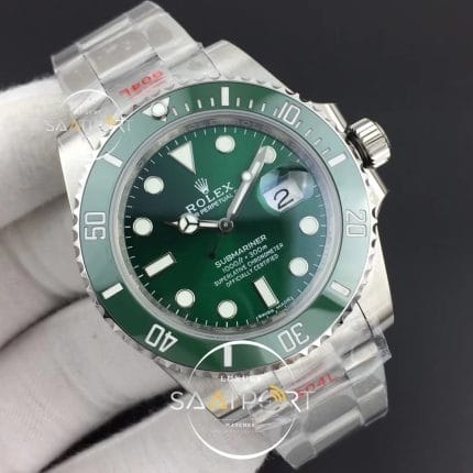 Rolex Submariner 116610 LV Green Ceramic Noob 1-1 904L SS Case Super CLON 3135 V9 (3)