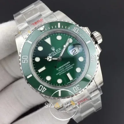 Rolex Submariner 116610 LV Green Ceramic Noob 1-1 904L SS Case Super CLON 3135 V9 (3)
