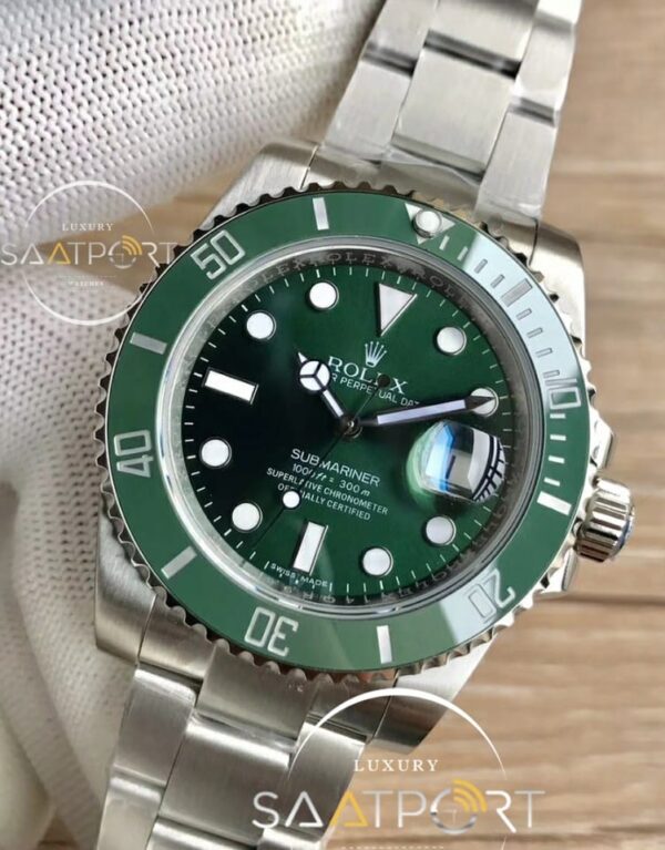 Rolex Submariner 116610 LV Green Ceramic UKF 1-1 904L Swiss eta 2836 (2)