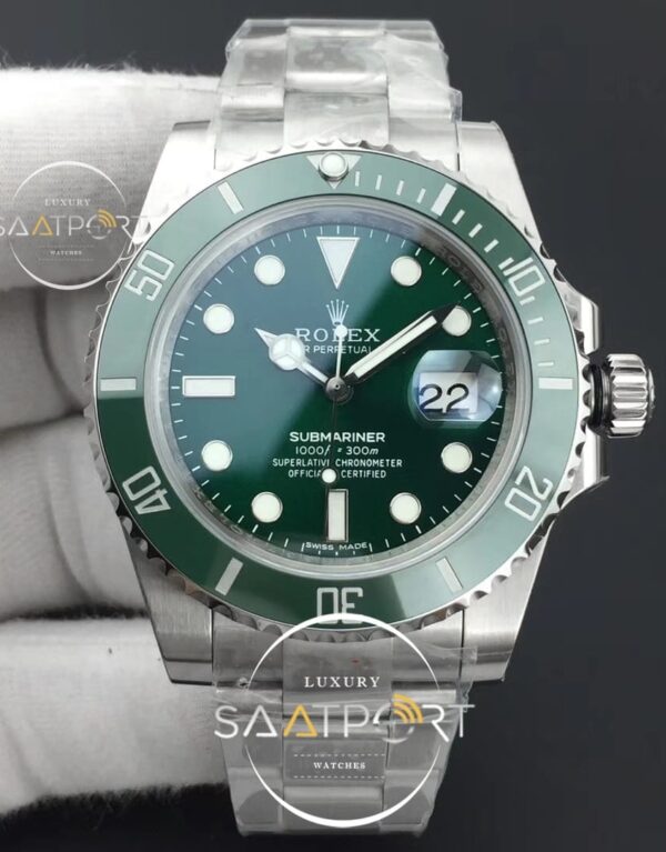 Rolex Submariner 116610 LV Green Ceramic V8 316F Steel 11 Noob Best Edition A2836 (1)