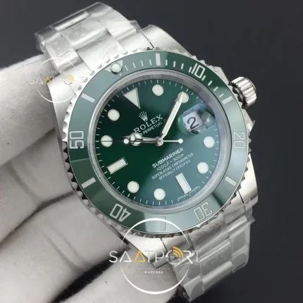 Rolex Submariner 116610 LV Green Ceramic V8 316F Steel 11 Noob Best Edition A2836 (2)