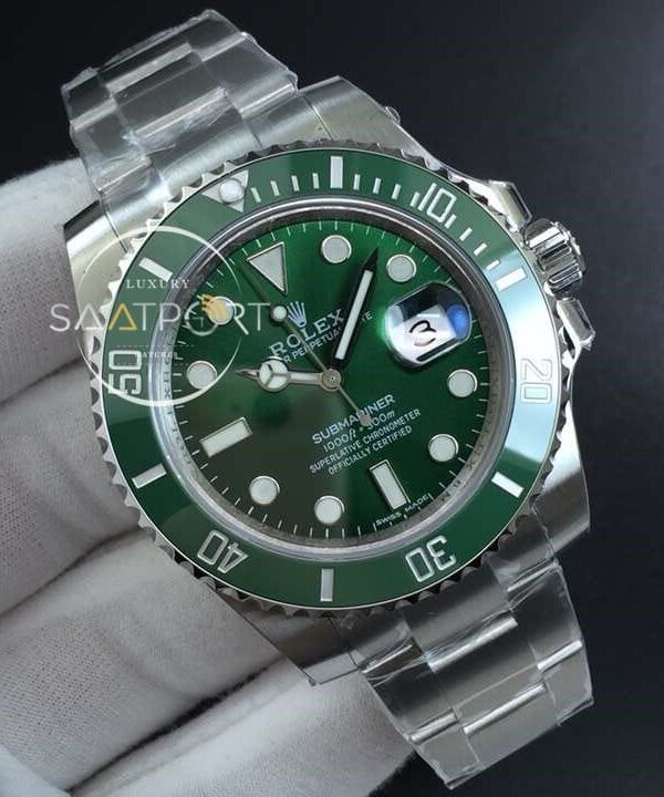 Rolex Submariner 116610 LV Green Ceramic VRF 904L 11 Best Edition on SS Bracelet VR3135 (2)