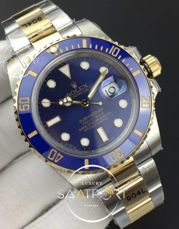 Rolex Submariner 116613 LB GMF 904L 11 Wrapped Bezel Blue Dial on Super CLON (2)
