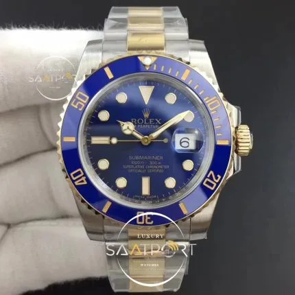 Rolex Submariner 116613 LB Noob 11 Best Edition YG Wrapped Bezel Blue Dial A2836 V8 (1)