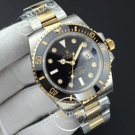 Rolex Submariner 116613 LN GMF 904L 1-1 Wrapped Black Dial Diamonds Marker (2)