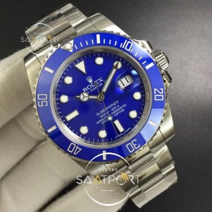 Rolex Submariner 116619 LB Blue Ceramic JF 11 Best Edition Blue Dial on SS Bracelet 2836 (2)