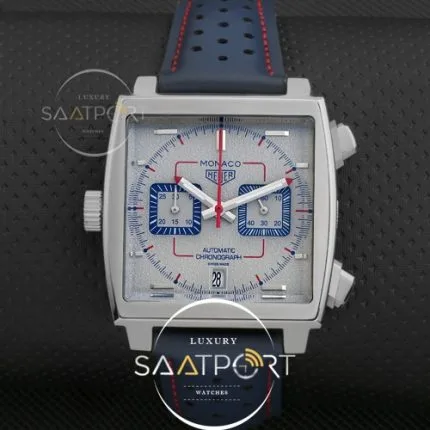 Tag heuer monaco gray dial silver pvd