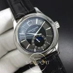 Annual Calendar 5205G GRF Best Edition Gray Dial on Black Leather Strap A324 (2)