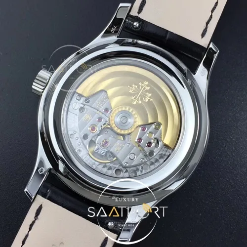 Annual Calendar 5205G GRF Best Edition Gray Dial on Black Leather Strap A324 (6)
