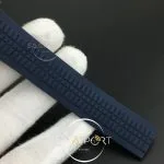 Aquanaut 5168 SS PF 11 Best Edition Blue Textured Dial on Blue Rubber Strap A324 Clone V2 (9)