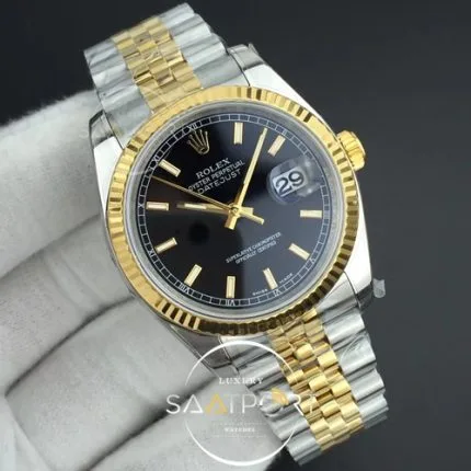 DateJust 36 SSYG 126233 ARF 11 Best Edition Black Dial Stick Markers on SSYG Jubilee Bracelet SH3135