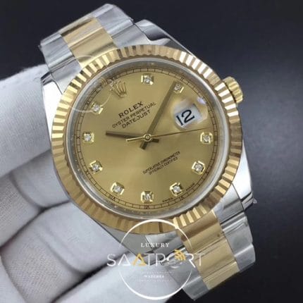 DateJust 41 126333 SSYG ARF 11 Best Edition 904L Steel YG Diamonds Dial on Oyster Bracelet A2824 (2)