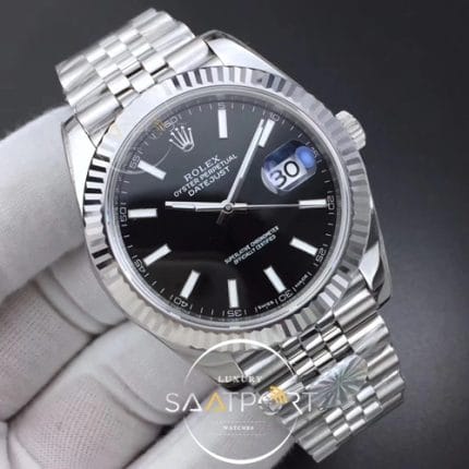 DateJust 41 126334 ARF 11 Best Edition 904L Steel Black Dial on Jubilee Bracelet A2824 (2)